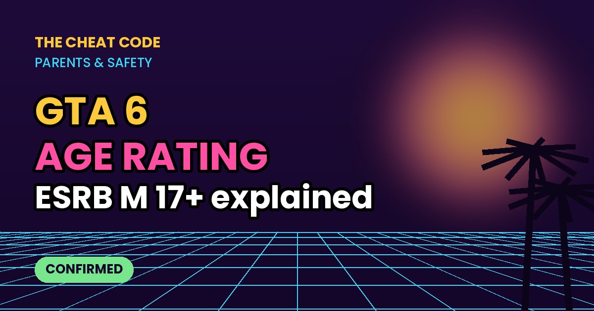 Neon title card: GTA 6 age rating – ESRB M 17+ explained