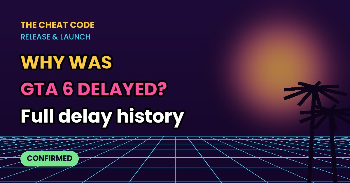 Neon title card: Why is GTA 6 delayed? Full delay history