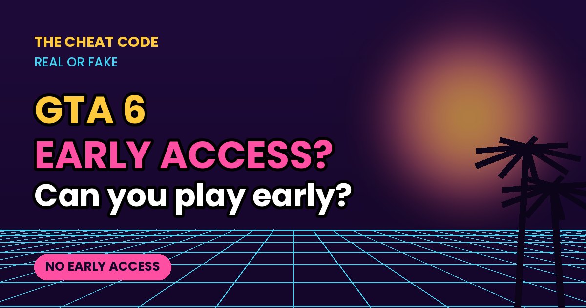 Neon title card: Can you play GTA 6 early? Early access explained