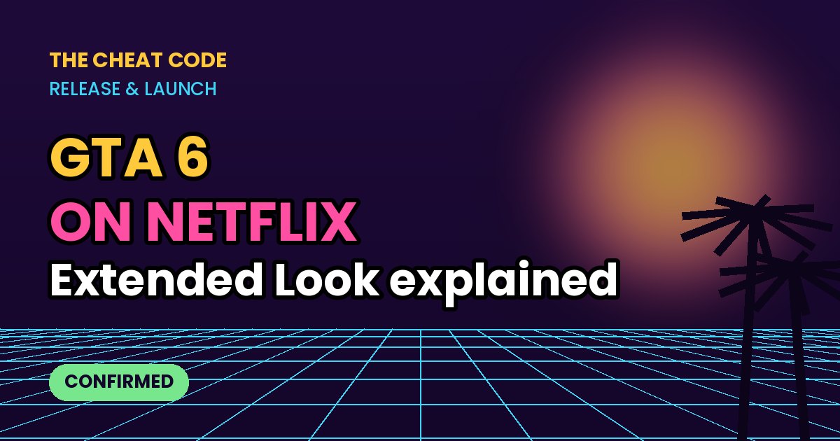 Neon title card: GTA 6 Netflix Extended Look release date and runtime