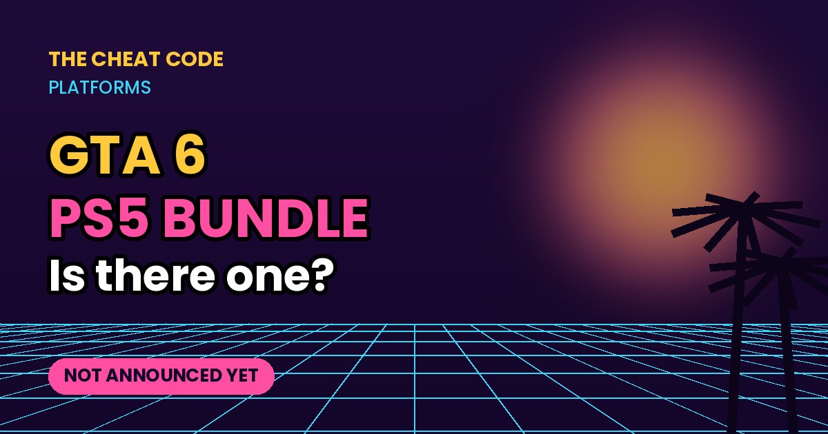 Neon title card: GTA 6 PS5 bundle – is there one?