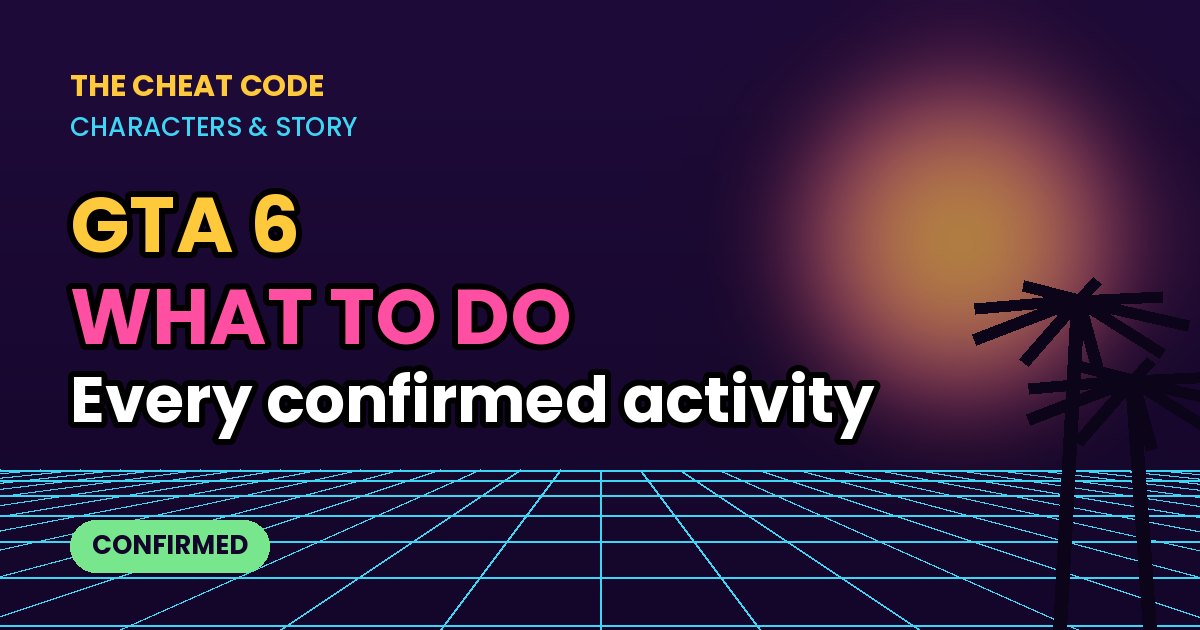 Neon title card: What can you do in GTA 6? Every confirmed activity